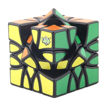 Lanlan Mozaic, Cubul Magic Cuburi Formă Ciudată Neregulate Specail Cubo Magico Profesionale Viteza Cub Puzzle Jucarii Educative