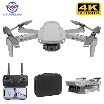 SHAREFUNBAY E88 drona 4k HD cu unghi larg camera drone WiFi 1080p transmisie în timp real FPV drone urmați-mă rc Quadcopter