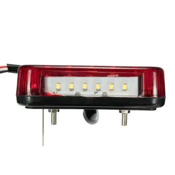 2 buc spate cu LED-uri de Lumină de Frână Rândul său, Semnalul Lămpii Numărului de Înmatriculare pentru Camion Remorcă RULOTĂ