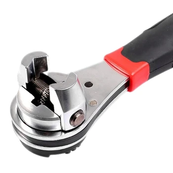 6-22mm Chei Universale Instrument Cheie Unealta Cheie Reglabilă cu Clichet Chei pentru Masina de Instrumente de Reparații Rapide Cheie
