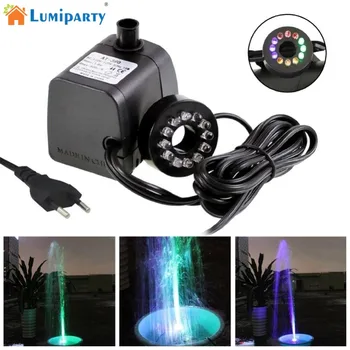 Mini Submersibile Pompa de Apa cu Lumina LED-uri pentru Acvarii cu Pești KOI Iaz, Fantana Cascada de lumina subacvatice iaz de Iluminat