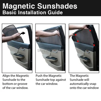 Magnetic Geamul Mașinii Umbrele de soare Capac Pentru Lexus CT ES NX RX Masina Soare Umbra Cortinei
