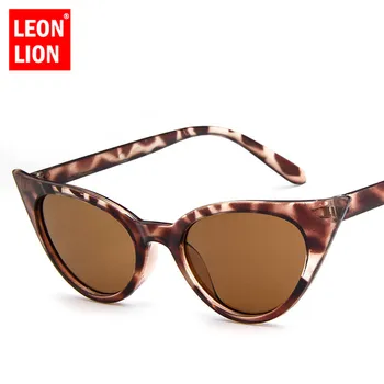 LeonLion 2021 Epocă Două Dimensiuni Ochi De Pisica Ochelari De Soare Pentru Femei Brand Designer De Leopard Ochelari De Soare Barbati În Aer Liber Oculos De Sol Feminino