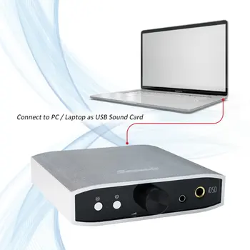 TempoTec Serenade iDSD USB DAC &Amplificator pentru Căști pentru PC, MAC, iPHONE, Android 24bit/192khz DSD Suport