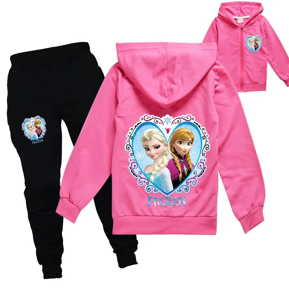 La reducere! Disney Frozen Fete Seturi Îmbrăcăminte pentru Copii Moda și Pantaloni Set Haine Copii Primavara Toamna Sport Trening > Baieti Haine \ Casteluldinpovesti.ro