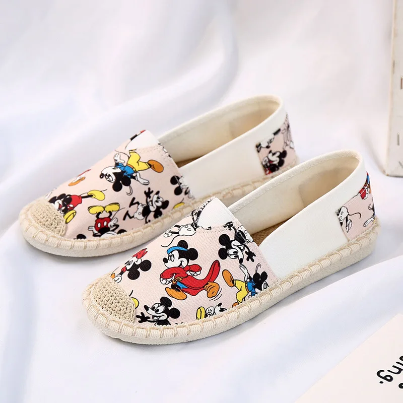 Conquest Porter groove La reducere! Disney vara noi fata de pânză mici pantofi baieti fete leneș  țesute pantofi childrencasual pantofi lui Mickey Mouse pantofi pentru femei  > Adidasi \ Casteluldinpovesti.ro