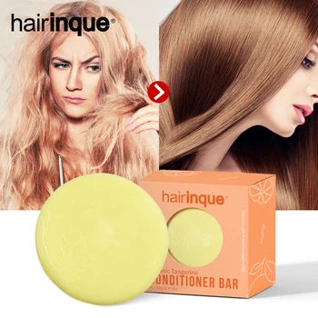 HAIRINQUE Organice de păr mandarina conditionat bar manual VITAMINA C hidratare hrănitoare balsam de păr săpun de păr care11.11