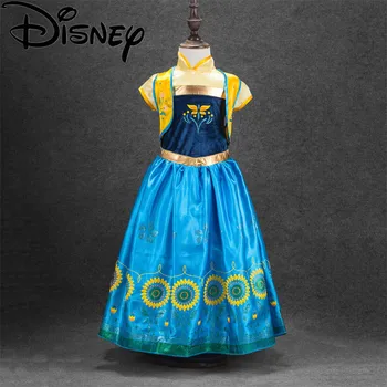 Disney Frozen dress moana Anna Elsa Copii Printesa Sofia Petrecere Costum Cosplay Snow Queen Fantezie Fete pentru Copii Vestido infantil