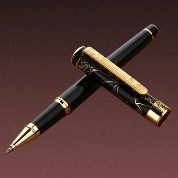 1buc/lot Picasso 902 Roller Ball Pen Pimio Picasso Negru Stilouri de Aur Clip de Scris de Lux Provizii .nu cutie