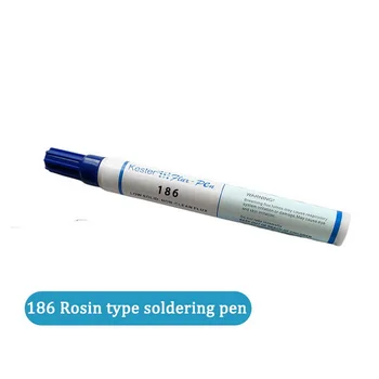 951/186 Lipit Pen Low-solide Kester de Curățare-gratuit Sudare Pen Pentru Celule Solare & Fpc/pcb 10ml Capacitate Nu-curat pe bază de Colofoniu