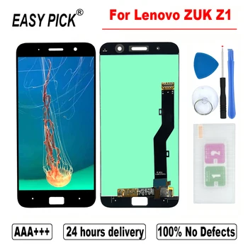 Pentru ZUK Z1 TD-LTE Dual SIM Z1221 Display LCD Touch Screen Digitizer Înlocuirea Ansamblului Pentru Lenovo ZUK Z1 Ecran LCD