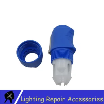 5 Seturi de 3-PIN Conector Albastru de Mare Calitate Mufa de Alimentare Pentru LED-uri Lumina de Scena în Mișcare Cap Lumina Cablu Audio Cablu de Alimentare