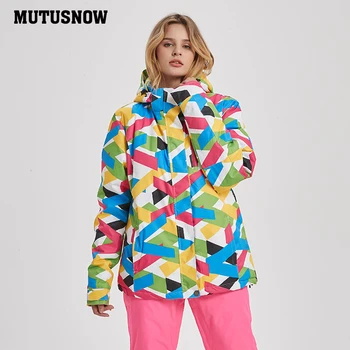 2020 De Înaltă Calitate Femei Schi Jacheta Windproof Impermeabil Respirabil Haine Îngroșa Termică Zăpadă De Sex Feminin Snowboard Jacket Marci