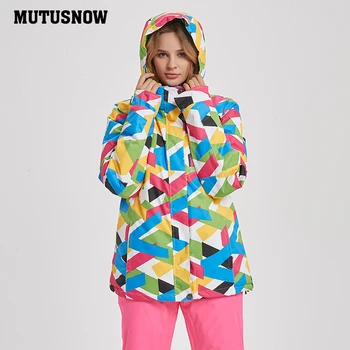 2020 De Înaltă Calitate Femei Schi Jacheta Windproof Impermeabil Respirabil Haine Îngroșa Termică Zăpadă De Sex Feminin Snowboard Jacket Marci