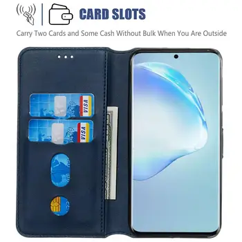Pentru Samsung Galaxy Nota 10 Lite Plus Pro 5G 9 8 A6 A7 A8 2018 2019 Moda Simplu Flip Portofel Caz Acoperire Vițel Textura Telefon Genti