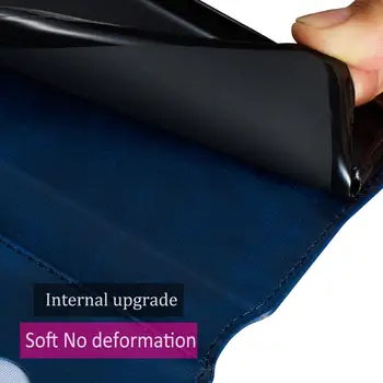 Pentru Samsung Galaxy Nota 10 Lite Plus Pro 5G 9 8 A6 A7 A8 2018 2019 Moda Simplu Flip Portofel Caz Acoperire Vițel Textura Telefon Genti