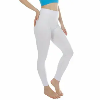 Sex feminin de Moda de Talie Mare de Fitness Jambiere Femei Antrenament Push-Up Pantaloni Subțire Solid Slab Trening Pantaloni 2019 S M L XL