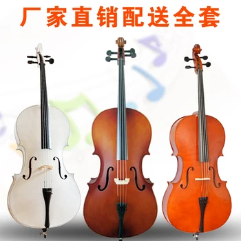 De înaltă Calitate, lucrate Manual, Violoncel, Instrumente cu Coarde Portabil Mat /brut Violoncel pentru Adulți Copii Incepator Violoncel Violoncel