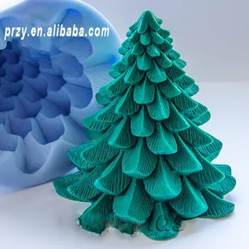 Pomul de crăciun Săpun Mucegai Silicon Matrite lumânare matrite de pin forma de Bună calitate decorative de Crăciun serie de design mucegai silicon