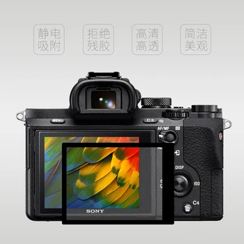 GGS LARMOR IV 0,3 mm, Auto-Adezive Optice din Sticla Temperata Ecran LCD de Protector pentru Sony A7II A7R2 A7M2 A7SII Camera