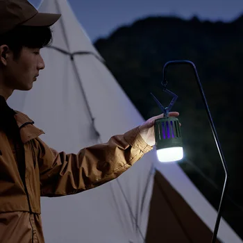 Naturehike în aer liber Multifunctional de Țânțari Uciderea Lampă de 10-14h de Încărcare USB Cortul Lampa Modul 3 LED Lumina de Noapte rezistent la apa