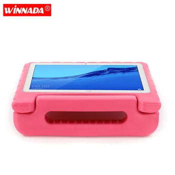 Copiii caz pentru Huawei M5 Lite 10.1 Inch comprimat de mână EVA corp plin capac pentru HuaWei MediaPad M5 Lite 10 BAH2-L09 / W09 / W19