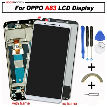 Original Pentru OPUS A1 A83 Display LCD Touch Screen, Digitizer Inlocuire Piese pentru oppo a83 Asamblare ecran cu rama