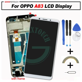 Original Pentru OPUS A1 A83 Display LCD Touch Screen, Digitizer Inlocuire Piese pentru oppo a83 Asamblare ecran cu rama