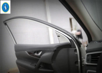Yimaautotrims Auto Accesorii Interioare Fereastra Pilon-Un Cadru de Acoperire Kit 2 Buc ABS se Potrivesc Pentru Nissan Qashqai J11 - 2020