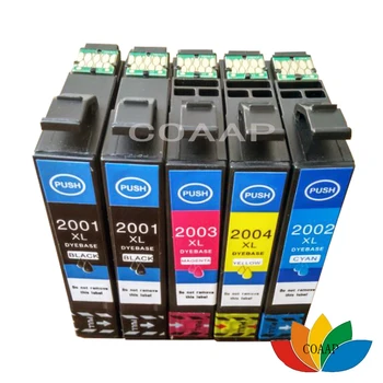 5PK Compatibil T200XL cartușele de Cerneală Pentru EPSON XP 200 100 300 400 forței de Muncă 2510 2520 2530 2540 Inkjet Printer