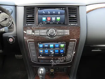 Auto Radio Auto Multimedia cu Ecran Dublu Pentru Nissan Patrol Y62 Armada Infiniti QX80-2020 Tesla Stil Navigator Auto Stereo Gps