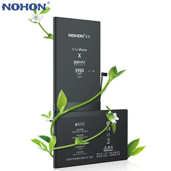 NOHON Baterie Pentru iPhone X 8 7 6S 6 S 5S 5C 5 Bateria de Mare Capacitate Pentru Apple iPhoneX iPhone8 iPhone7 iPhone6S iPhone6 iPhone5S