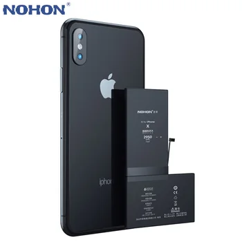 NOHON Baterie Pentru iPhone X 8 7 6S 6 S 5S 5C 5 Bateria de Mare Capacitate Pentru Apple iPhoneX iPhone8 iPhone7 iPhone6S iPhone6 iPhone5S