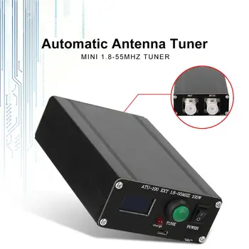 UAT-100 1.8-55Mhz De N7DDC 7x7 Accesorii Metalice Asamblate Mini Automatic Antenna Tuner unde Scurte Tip C Cu Instrument case