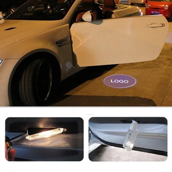 Ușa mașinii de Lumină LED Logo auto bine ati venit lumina Pentru BMW 3series 5series bun venit special de proiecție a luminii, lumina de styling auto Accesorii