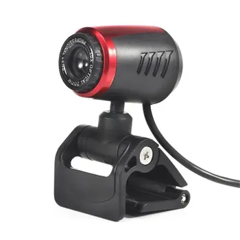 Webcam USB de Înaltă Definiție Camera Web Cam 360 de Grade MICROFON Clip-on Pentru Skype Desktop-ul Calculatorului În stoc dropshipping fierbinte de vânzare