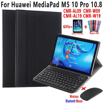 Caz de tastatură Pentru Huawei Mediapad T5 10 M5 lite 10.1 M5 10 Pro M6 10.8 Matepad 10.4 Pro 10.8 cu Mouse-ul Bluetooth Tableta Soareci