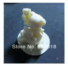 Familie de trei Modelare de urs fondant decorare Tort mucegai pentru fondante mucegai săpun Manual Nu de mucegai.:si370