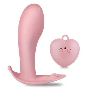 Zini Portabil Fluture Dildo Vibrator pentru Femei punctul G, Clitorisul Stimulator fără Fir control de la Distanță pentru Adulți Câteva jucării Sexuale