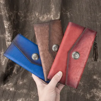 MAHEU 2020 Nou-veniți din Piele Portofel pentru femei de moda doamnelor pungă lung cluthes clip portofel vintage designer portofele