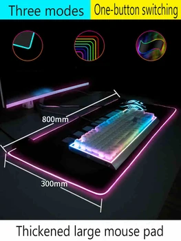 XGZ RGB dimensiuni mari rafinat mouse pad masina sport galeria de iluminat cu LED pad de înaltă calitate tastatură de gaming pad