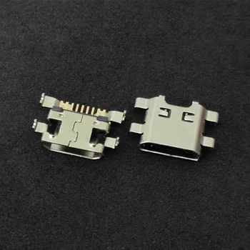 100/200pcs Micro mini Incarcator USB Port de Încărcare Pentru LG K10 K420 K428 k10 2017 X400 K121 M250 jack soclu Conector Dock plug