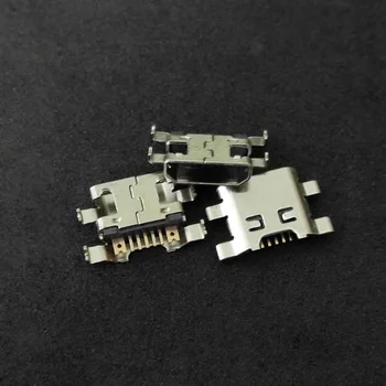 100/200pcs Micro mini Incarcator USB Port de Încărcare Pentru LG K10 K420 K428 k10 2017 X400 K121 M250 jack soclu Conector Dock plug