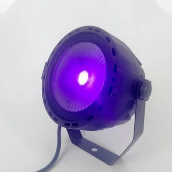 Mini LED Par Lumina Uv Dj Petrecere Efect de Iluminare Lumini Disco Pentru Casa de COB 30W Negru Lumina Dmx Control Manual Poack Dimensiune Lampa UV