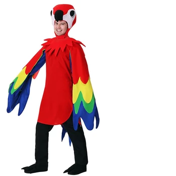 Roleplay Papagal Colorat Costum Pentru Petrecerea De Carnaval, Cosplay Nou Stil Fata Sexy Rochie Fancy Femeie Mascota Barbati Draguti Baieti Salopeta