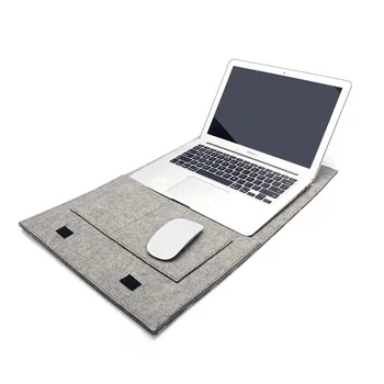 SMITH OBERKIRCH Brand simțit Laptop Maneca Caz pentru macbook air pro retina 13 dark blue wave mesaj geanta de laptop de 11
