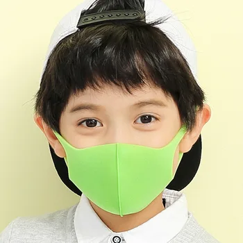12PCS Copii Gura Masca Amestec de Bumbac Anti Praf Nas Protecție Față de Gura Masca de Moda Reutilizabile Culoare Masti pentru Fata Băieți Lavabil