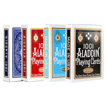 ALADDIN 1001 Carti de Joc Roșu/Albastru/Negru Punte USPCC Nouă Ediție Magic Colectie de Poker Carduri de Magie Trucuri Magice elemente de Recuzită