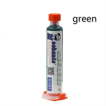 Verde Sudare Lipici UV Curabile Masca de Lipire 10CC Pentru PCB BGA Circuit Proteja Pastă de Lipit cu Flux Crema de Fluxuri de Sudare Ulei