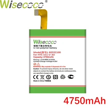WISECOCO 4450mAh B2PZC100 Baterie Pentru HTC U11 U-3U Telefon Inteligent În Stoc de Înaltă Calitate Baterie Noua+Numărul de Urmărire